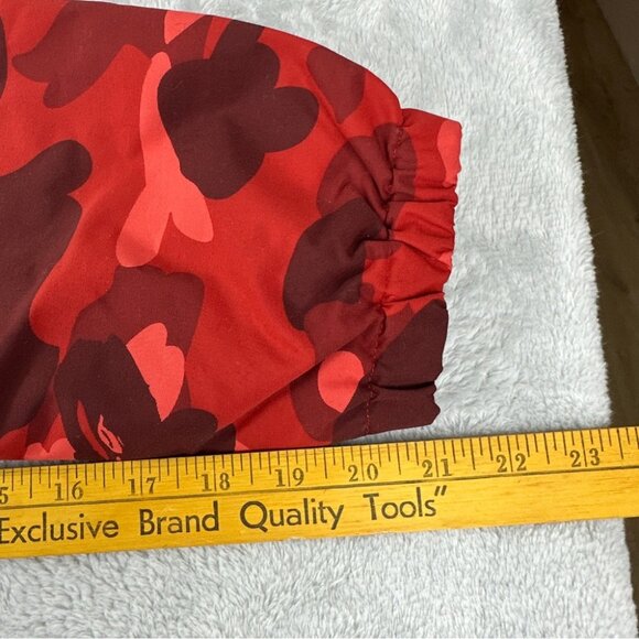 Bape A Bathing Ape NWT Men's Size XL Color Red Camo Shark Full Zip Softshell - Picture 6 of 16